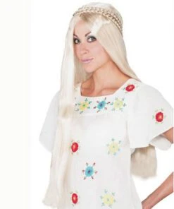 Hippie Girl | Blonde Costume Wig By Wicked Wigs