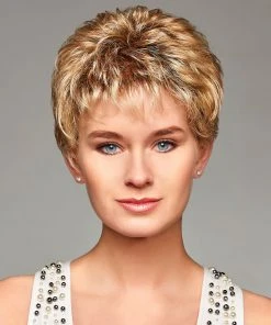 Wigs For Women Monica Petite | Lace Front & Monofilament Synthetic Wig By Henry Margu