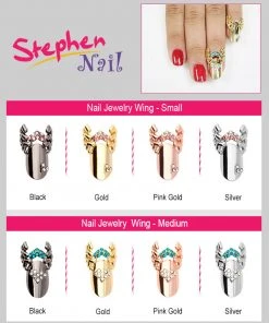 Stephen Nail Jewelry Wing (Small-Silver)