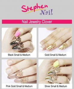 Stephen Nail Jewelry Clover (Small-Silver)