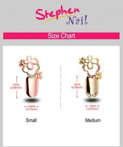 Stephen Nail Jewelry Clover (Medium-Black)