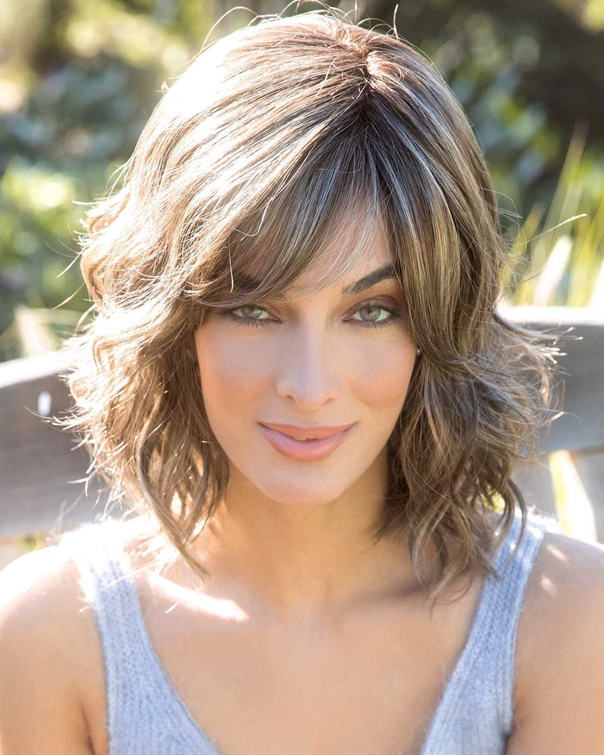 Wigs For Women Braylen | Lace Front & Monofilament Synthetic Wig By Amore