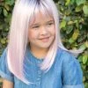 Wigs For Kids Miley | Kids Lace Front & Monofilament Top Synthetic Wig By Amore