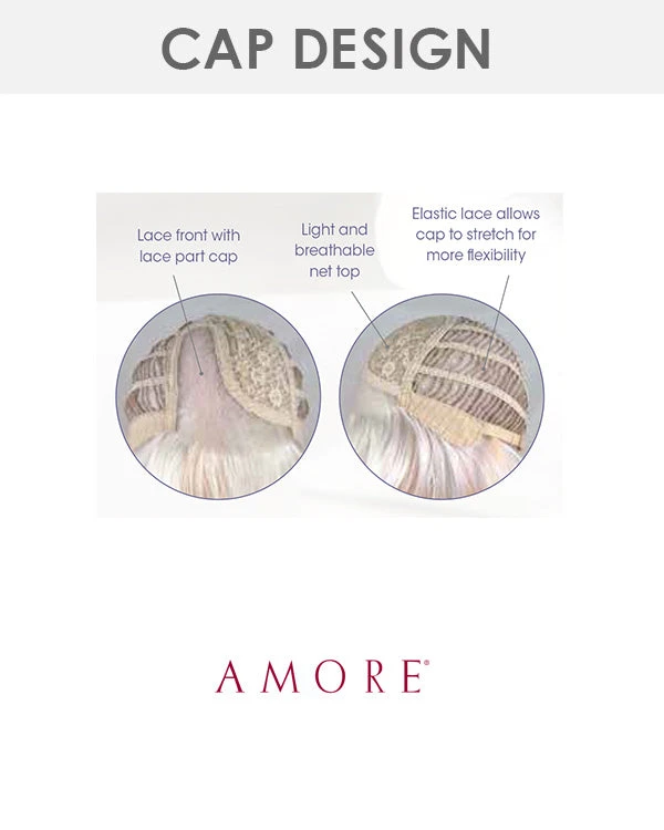 Elsie (Exclusive) | Kids Lace Front & Monofilament Part Synthetic Wig By Amore Wigs For Kids