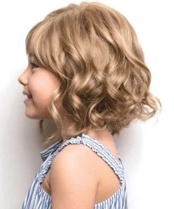 Elsie | Kids Lace Front & Monofilament Part Synthetic Wig By Amore