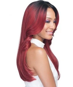 Wigs For Black Women Taylah | Lace Front Human Hair Blend Wig By Bobbi Boss