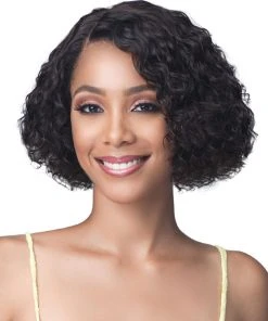 Water Curl 10 | Lace Front Human Hair Wig By Bobbi Boss Wigs For Black Women