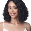 Wigs For Black Women Water Curl 12 | Lace Front Human Hair Wig By Bobbi Boss