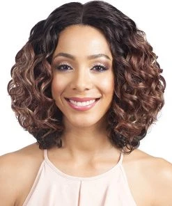 Wigs For Black Women Sherbet | Lace Front Synthetic Wig By Bobbi Boss