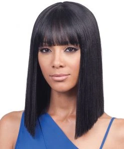 Wigs For Black Women Yara Bang | Lace Front Synthetic Wig By Bobbi Boss
