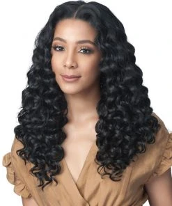Wigs For Black Women Lourdes | Lace Front Synthetic Wig By Bobbi Boss