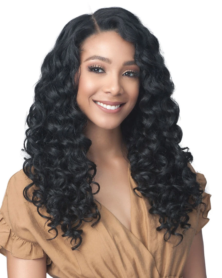 Wigs For Black Women Lourdes | Lace Front Synthetic Wig By Bobbi Boss
