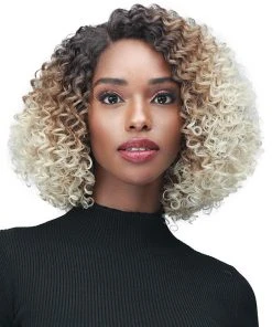 Wigs For Black Women Ninian | Lace Front Synthetic Wig By Bobbi Boss