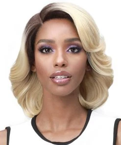 Vivian | Lace Front Synthetic Wig By Bobbi Boss Wigs For Black Women