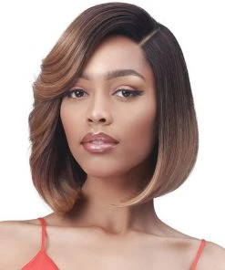 Latitia | Lace Front Synthetic Wig By Bobbi Boss Wigs For Black Women