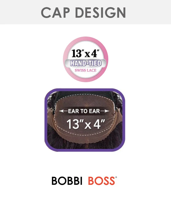 Carmela | Lace Front Human Hair Blend Wig By Bobbi Boss Wigs For Black Women