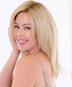 Peppermint Hand-Tied | Lace Front & Monofilament Synthetic Wig By Belle Tress Wigs For Women