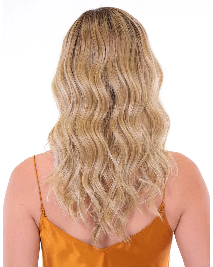 18~26 Inch Premium 100% Handmade Topper 18 Wave | Toppers By Belle Tress