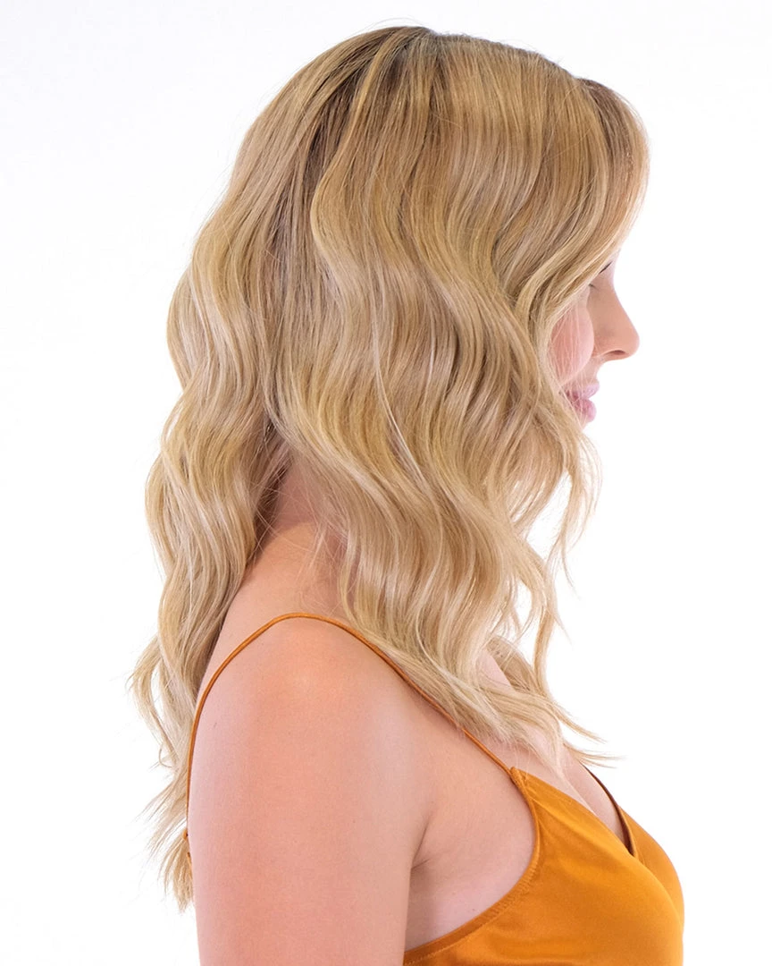 18~26 Inch Premium 100% Handmade Topper 18 Wave | Toppers By Belle Tress