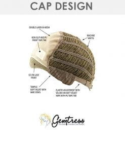 Blazing Star | Lace Front & Monofilament Synthetic Wig By Gemtress