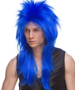 Costume Wigs Extra Long Rocker | Costume Wig By Characters