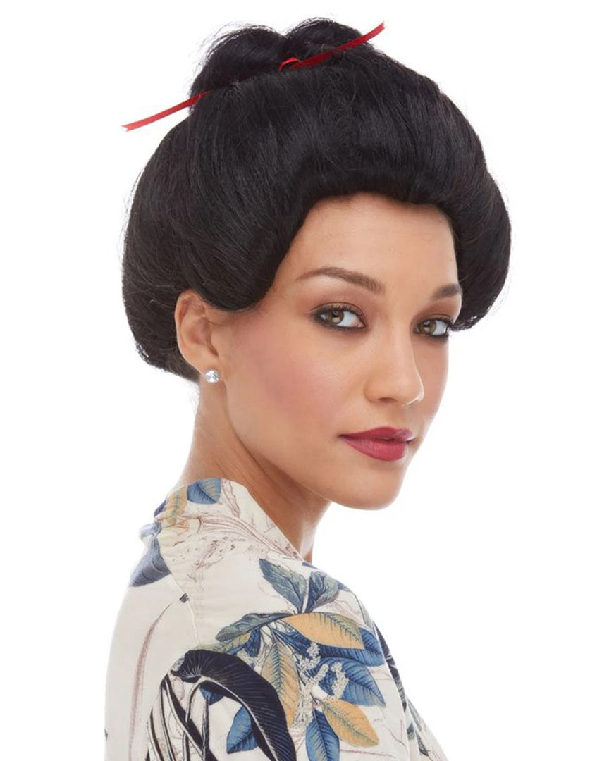 Costume Wigs Geisha Girl | Costume Wig By Characters
