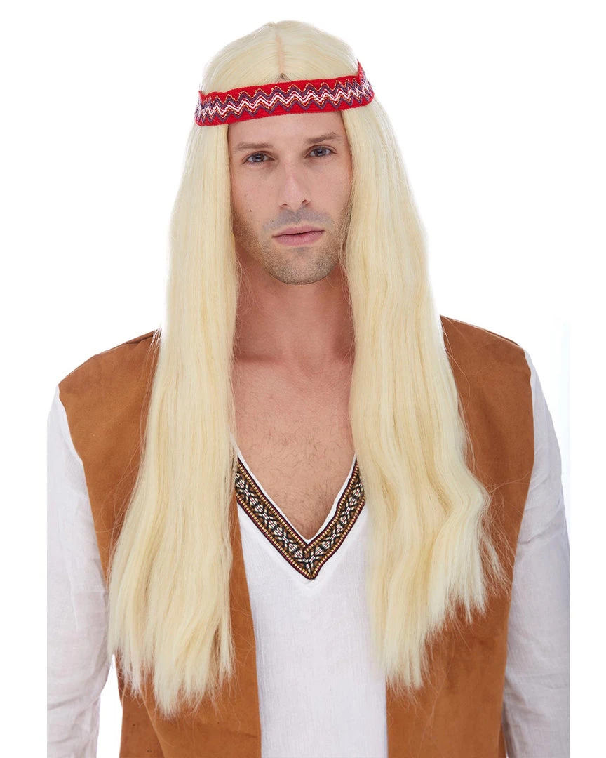 Hippie W/Detachable | Costume Wig By Characters Costume Wigs