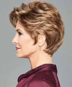 Stylish Flair | Lace Front & Monofilament Part Synthetic Wig By Gabor