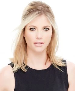 EasiCrown HH 12 Inch (Exclusive) | Remy Human Hair Clip-in Crown Volumizer Toppers By Jon Renau 8~12 Inch