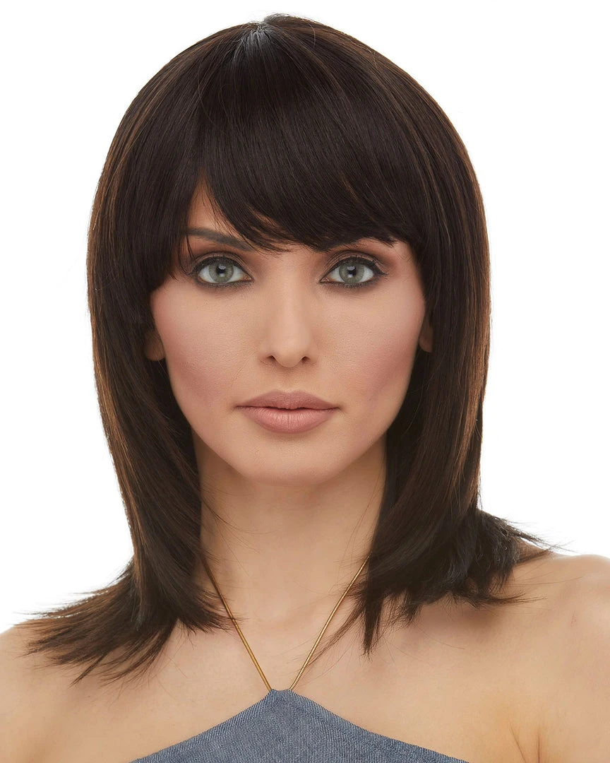 Hair Pieces H HPF700L | Human Hair Clip-in Bang By Sepia