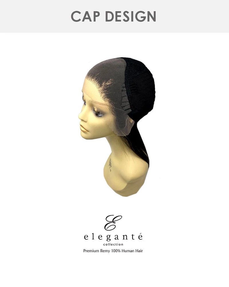 HL Kaya | Lace Front & Lace Part Remy Human Hair Wig By Elegante Wigs For Black Women
