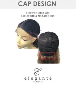 HL Sonora | Lace Front & Lace Part Remy Human Hair Wig By Elegante