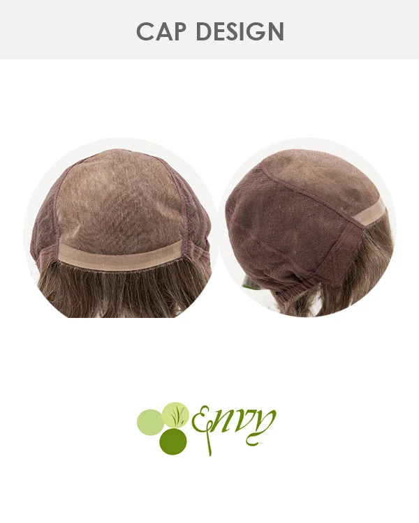 Aubrey | Monofilament Human Hair Blend Wig By Envy Wigs For Women