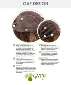 Jordan | Lace Front & Monofilament Part Human Hair Blend Wig By Envy Wigs For Women