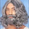 Franco Costume Wigs Biblical Wig & Beard Set Costume Wig By Franco