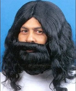 Franco Costume Wigs Biblical Wig & Beard Set Costume Wig By Franco