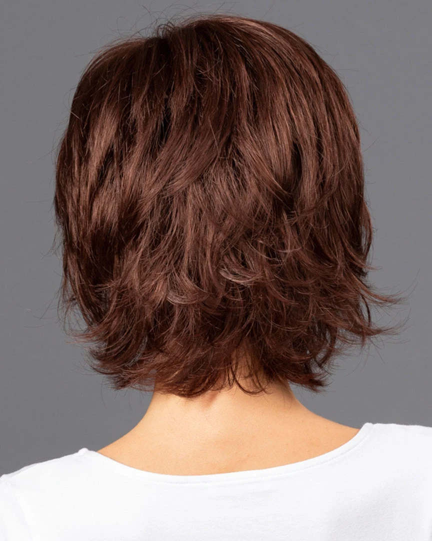 Wavy Mid Layered Shag | Lace Front & Monofilament Synthetic Wig By TressAllure