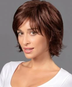 Wavy Mid Layered Shag | Lace Front & Monofilament Synthetic Wig By TressAllure