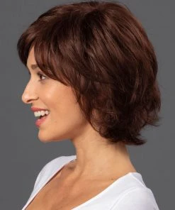 Wavy Mid Layered Shag | Lace Front & Monofilament Synthetic Wig By TressAllure