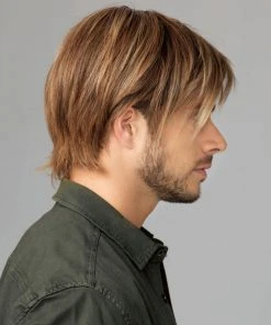 Wigs For Men Chiseled | Average/Large Men's Lace Front & Monofilament Synthetic Wig By HIM