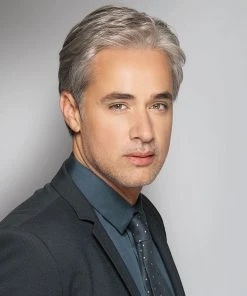 Classic | Average/Large Men's Lace Front & Monofilament Synthetic Wig By HIM