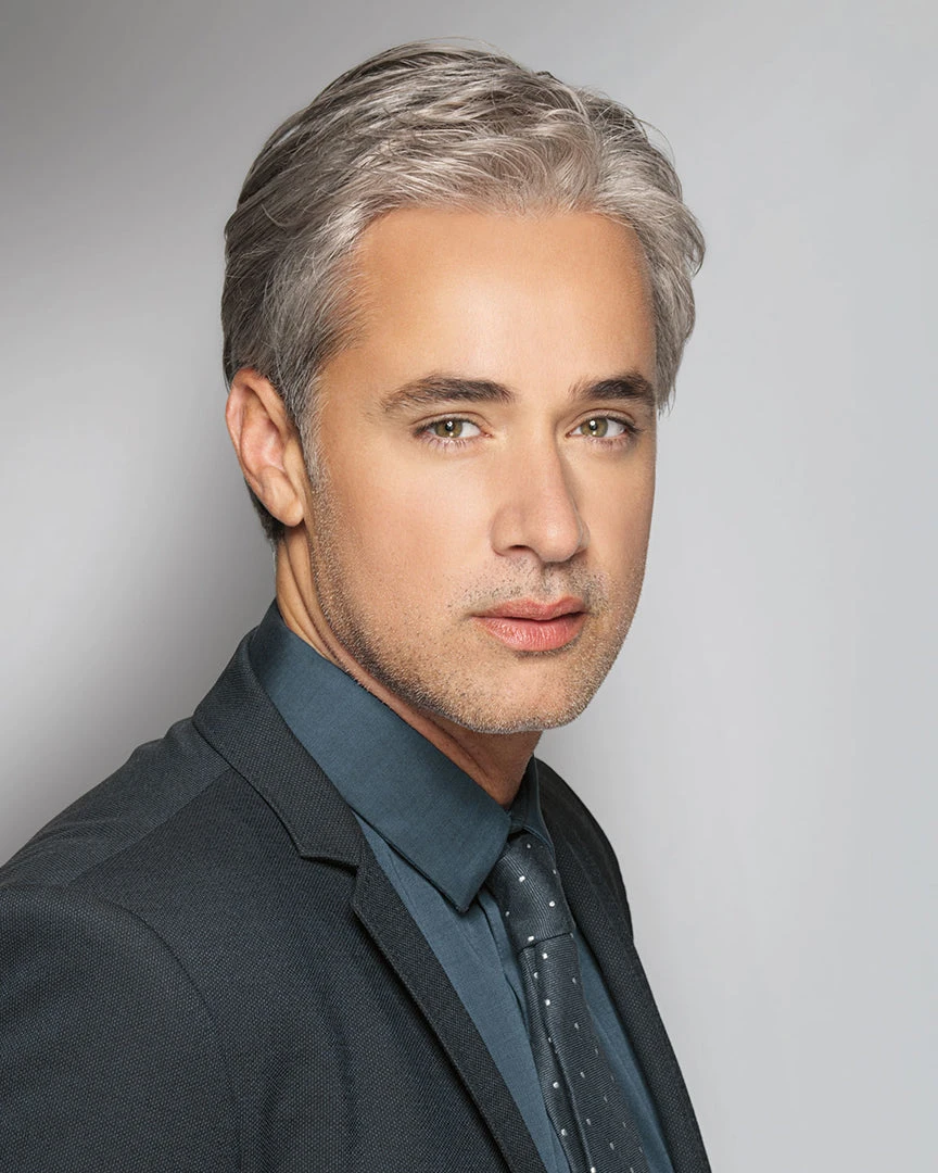 Classic | Average/Large Men's Lace Front & Monofilament Synthetic Wig By HIM