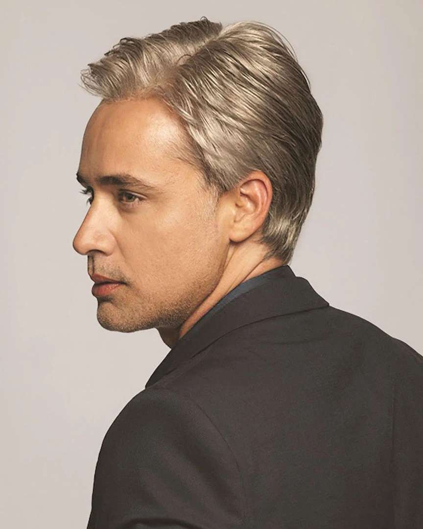 Classic | Average/Large Men's Lace Front & Monofilament Synthetic Wig By HIM