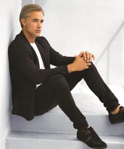 Sophistication | Average/Large Men's Lace Front & Monofilament Synthetic Wig By HIM