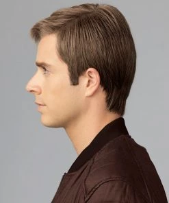 Grit | Average/Large Men's Lace Front & Monofilament Synthetic Wig By HIM