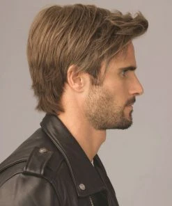 Wigs For Men Edge | Average/Large Men's Lace Front & Monofilament Synthetic Wig By HIM