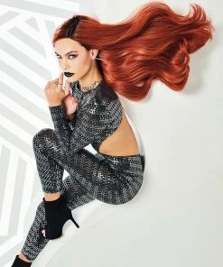 Wigs For Women Mane Flame | Lace Front & Monofilament Part Synthetic Wig By Hairdo