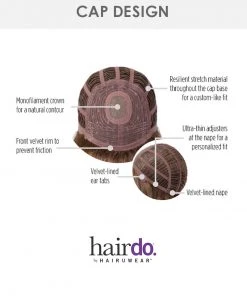 Wigs For Kids Pretty In Fabulous-Ultra Petite | Kids Monofilament Crown Synthetic Wig By Hairdo