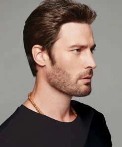 Grit | Average/Large Men's Lace Front & Monofilament Synthetic Wig By HIM