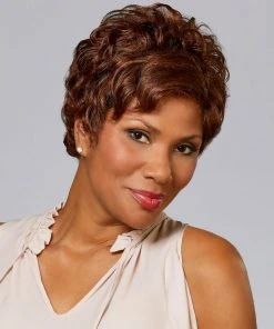 Lori Petite | Lace Front & Monofilament Synthetic Wig By Henry Margu Wigs For Black Women